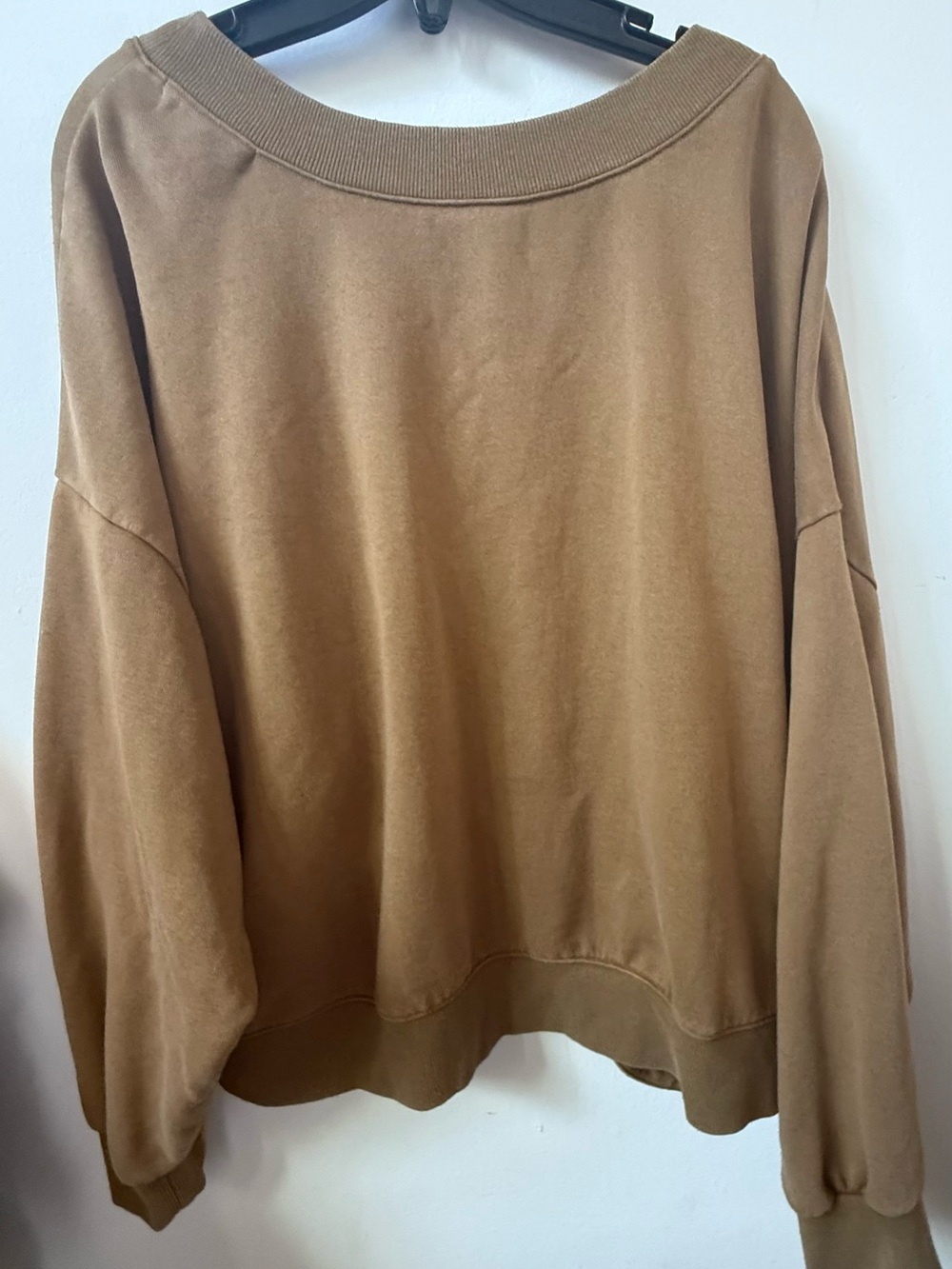 NWOT TORRID Festi Reversible semi Open Back Crewneck Sweatshirt